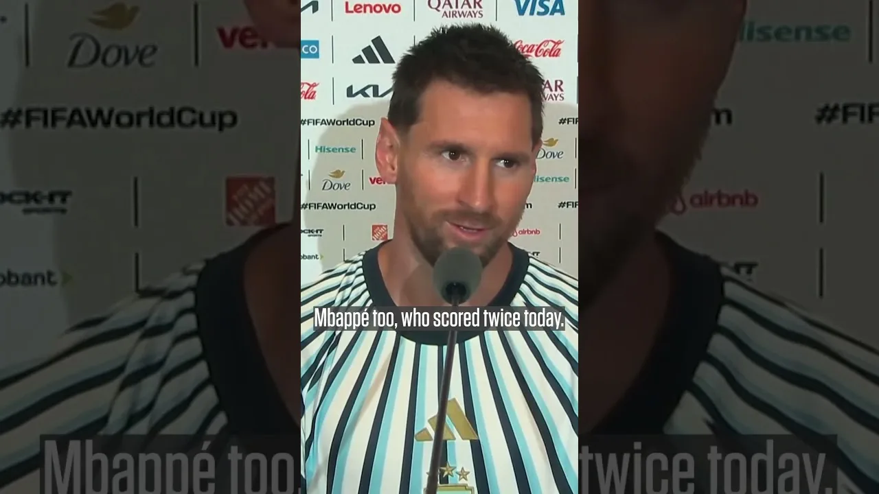 Lionel Messi ignore son record de Coupe du Monde 🤷‍♂️