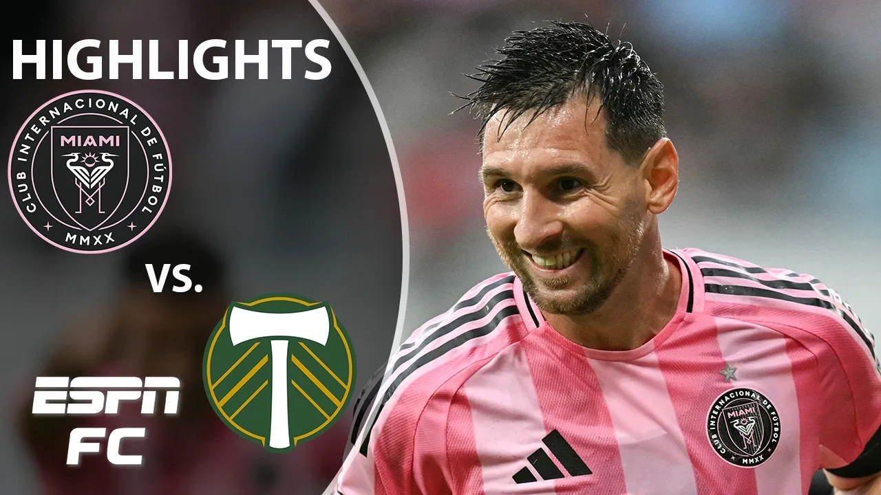 MESSI MAGIC 🪄 Inter Miami contre Portland Timbers | Faits saillants de la MLS | ESPN FC