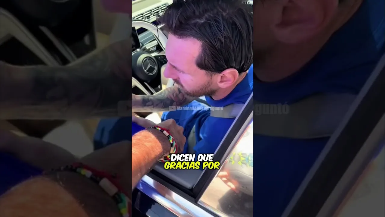 Porque deberías traer un Alfajor contigo para conocer a Lionel Messi?
