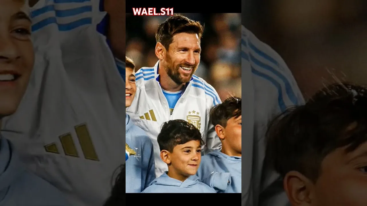Match final de Leo Messi pour l’Argentine à la maison 👋🥹