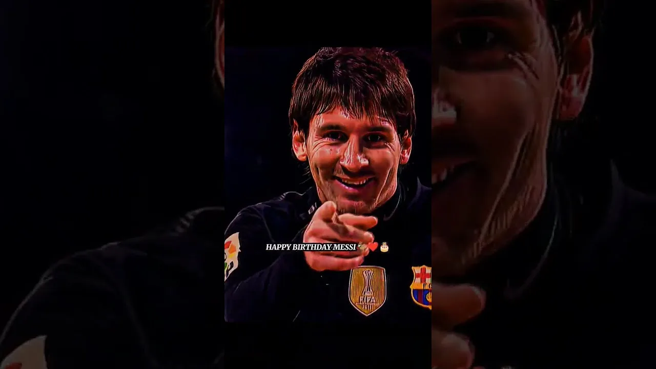 Joyeux anniversaire Messi 🎂🐐 #messi #LeoMessi #birthday #football #edit #viral