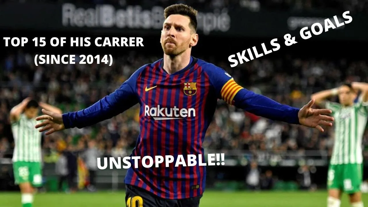 LIONEL MESSI TOP 15 MOST AMAZING GOALS OF HIS CARRER SINCE