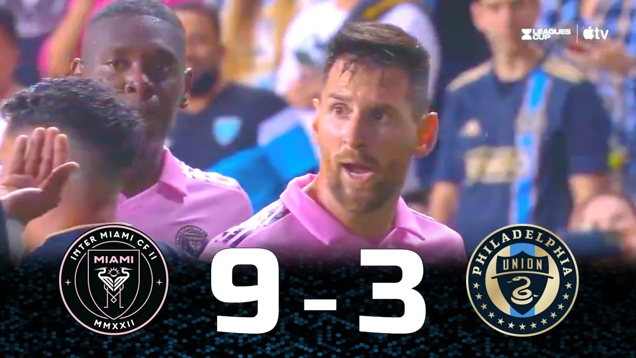 Lionel Messi détruit Philadelphie pendant 2 ans: 2023-25 ​​Inter Miami vs Philadelphie Union
