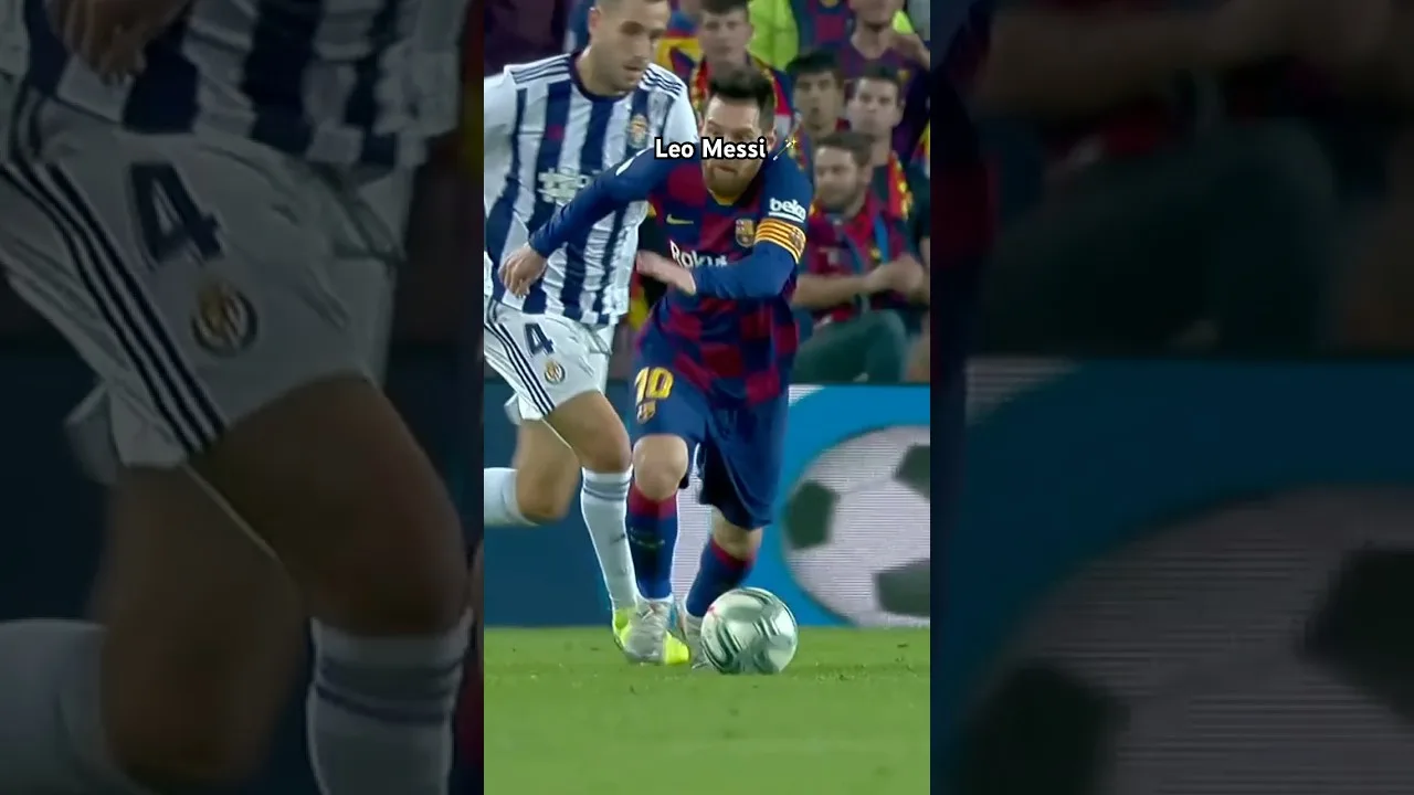 L’art du dribble par LEO MESSI 🪄