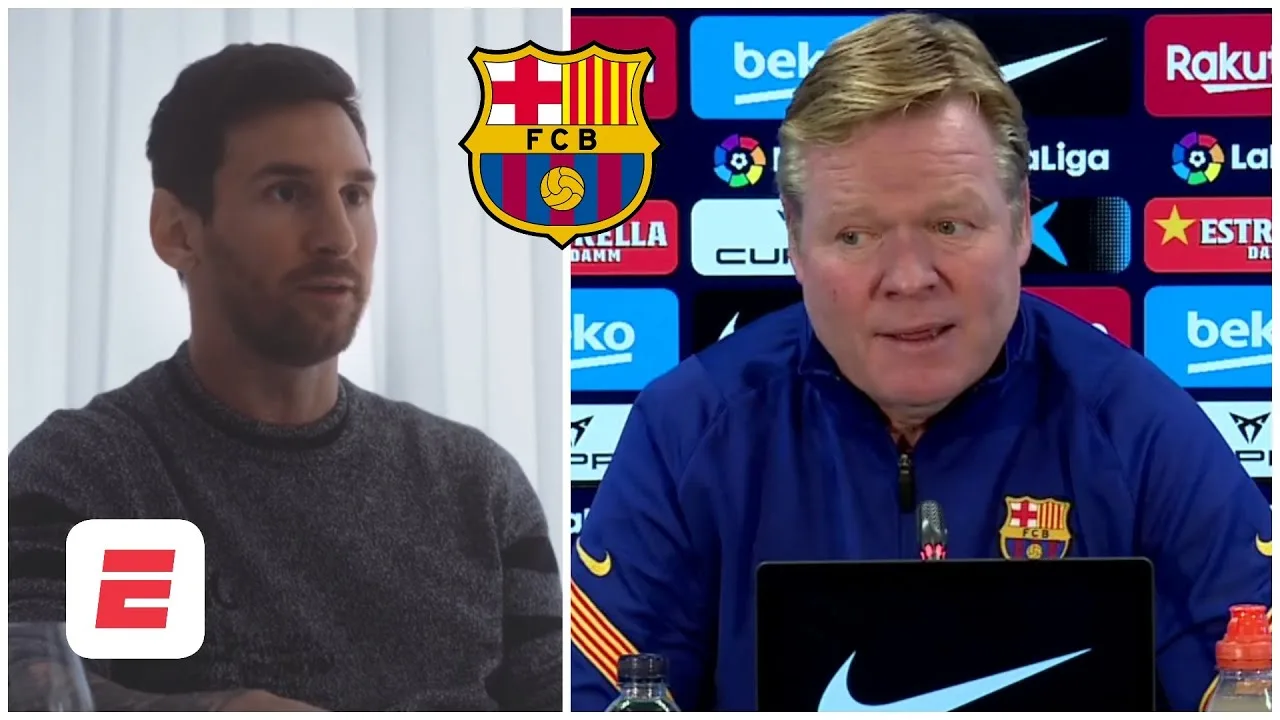 BARCELONA. Koeman RESPONDE a las declaraciones de Lionel