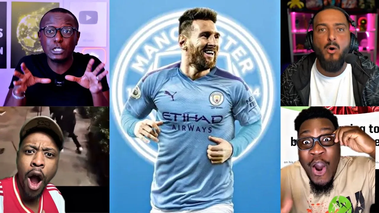 🚨LES REACTIONS : Lionel Messi va signer à Manchester city🤯😱