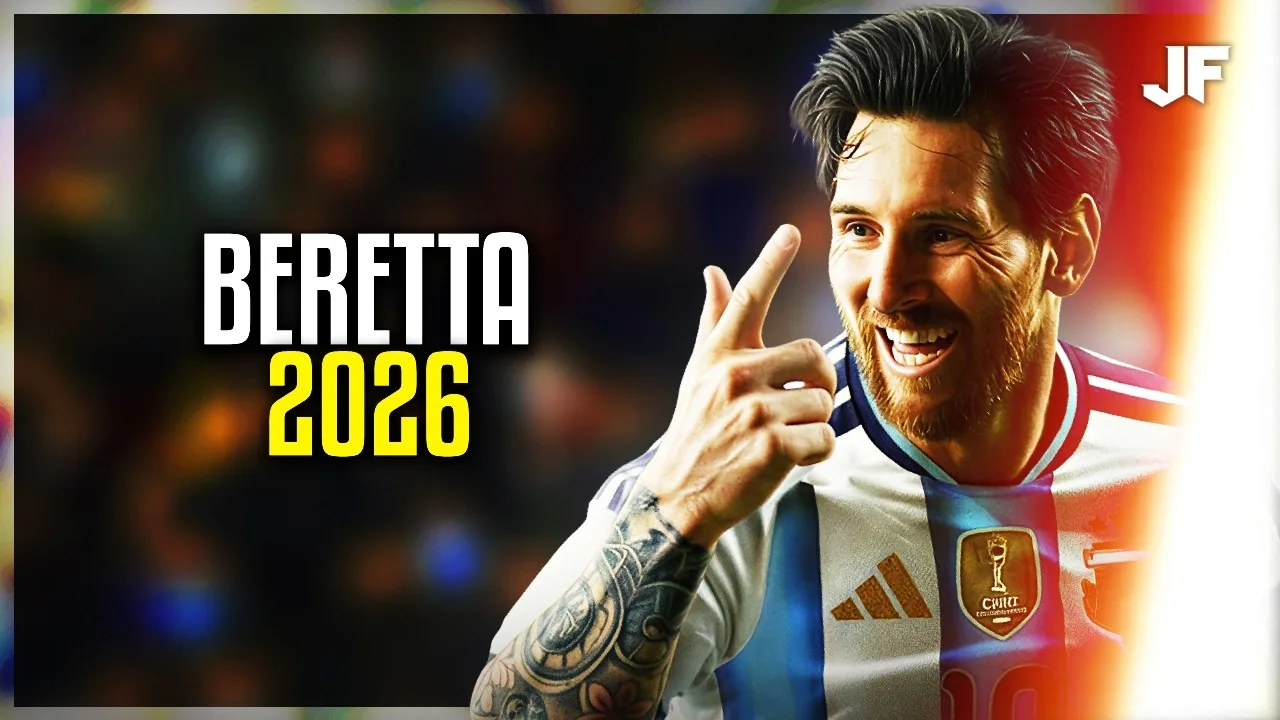 Lionel Messi ★ Beretta (un beretta pour la sécurité) – De Los Cerros La Escuela