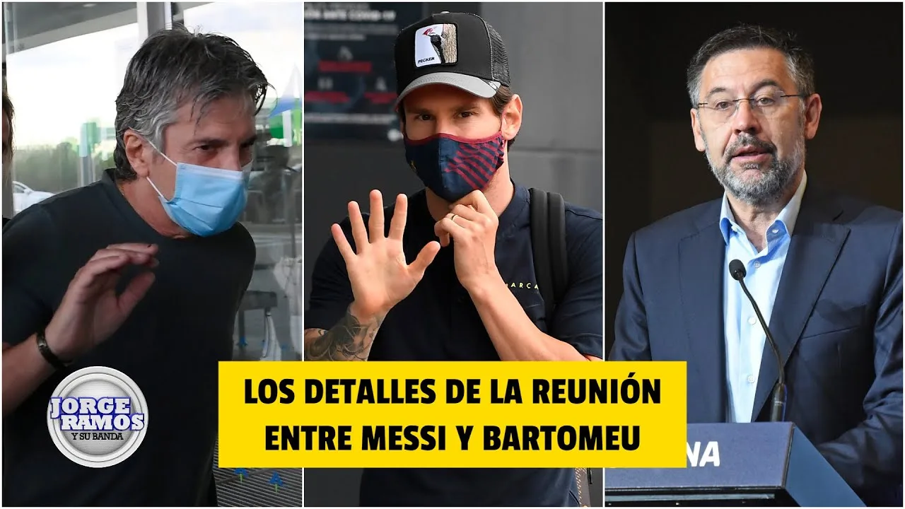 BARCELONA Lo que dejó la reunión entre Jorge Messi y