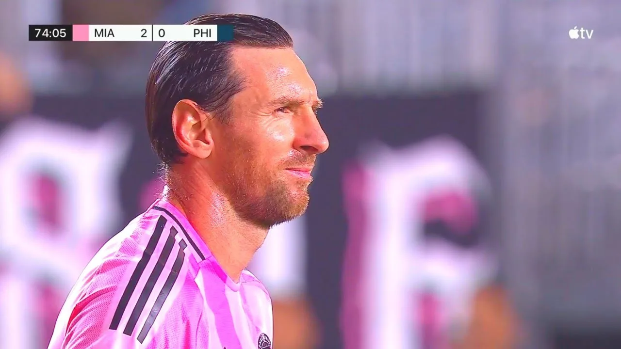 37 ans Lionel Messi Taiing Philadelphie: Lionel Messi vs Philadelphia Union (03.30.25)
