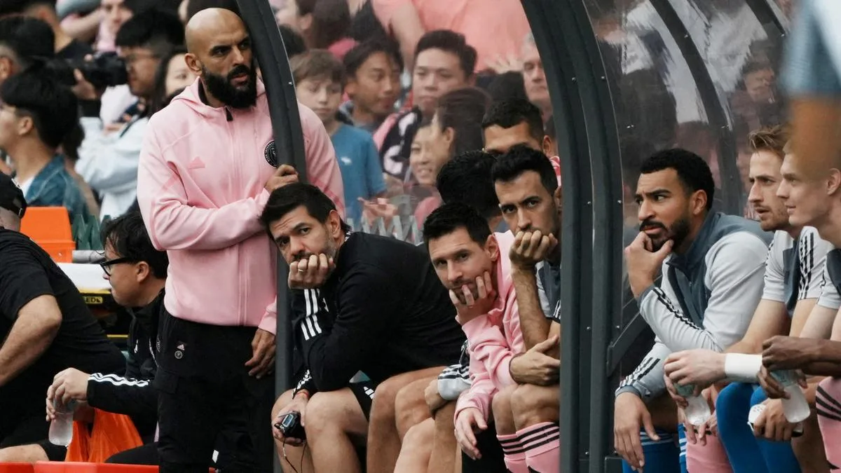 Le garde du corps de Lionel Messi est interdit de Touchline à Inter Miami Games
