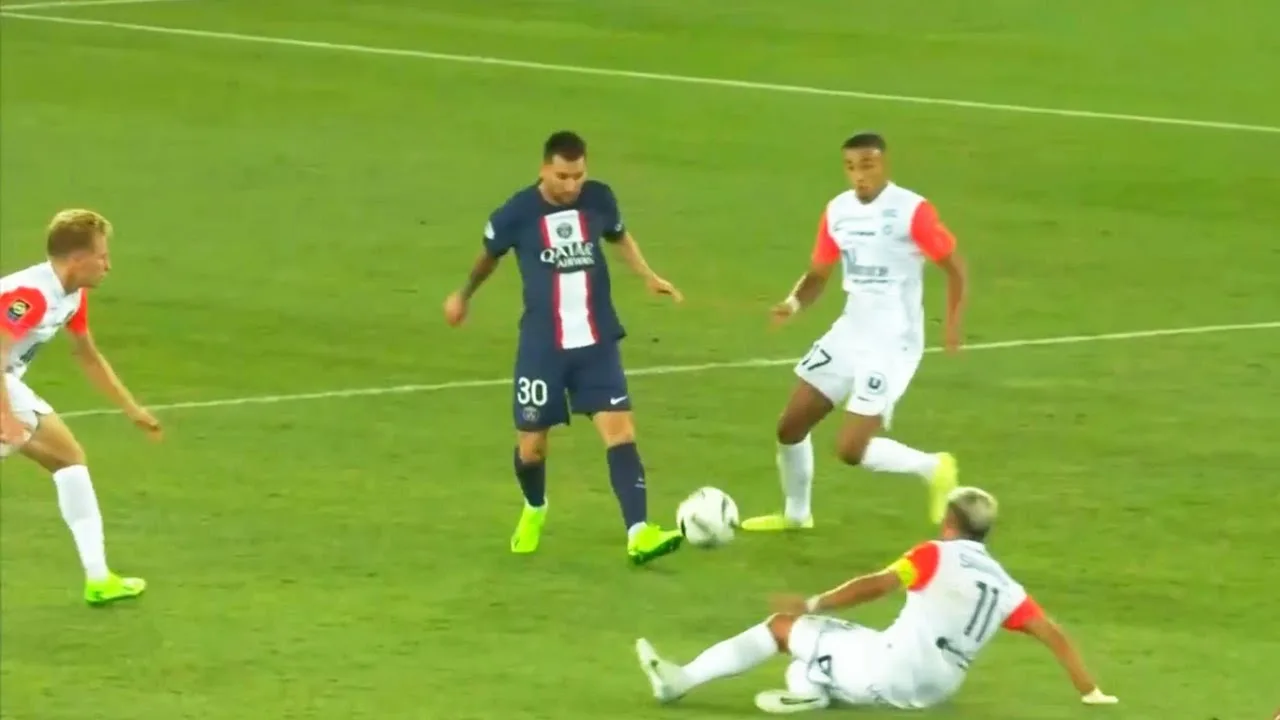 Lionel Messi vs Montpellier (13/08/2022) HD 1080i