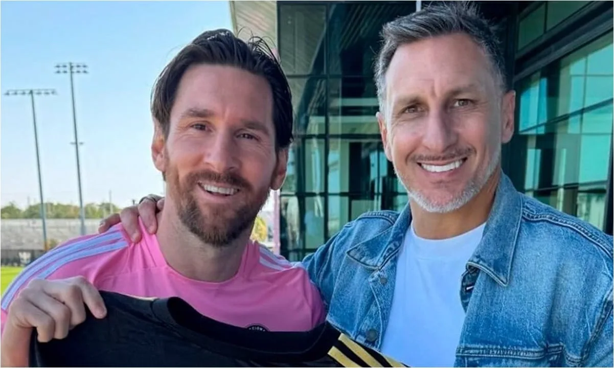 Lionel Messi a présumé la chemise de l’équipe mexicaine; Il a reçu le maillot de Santiago Giménez