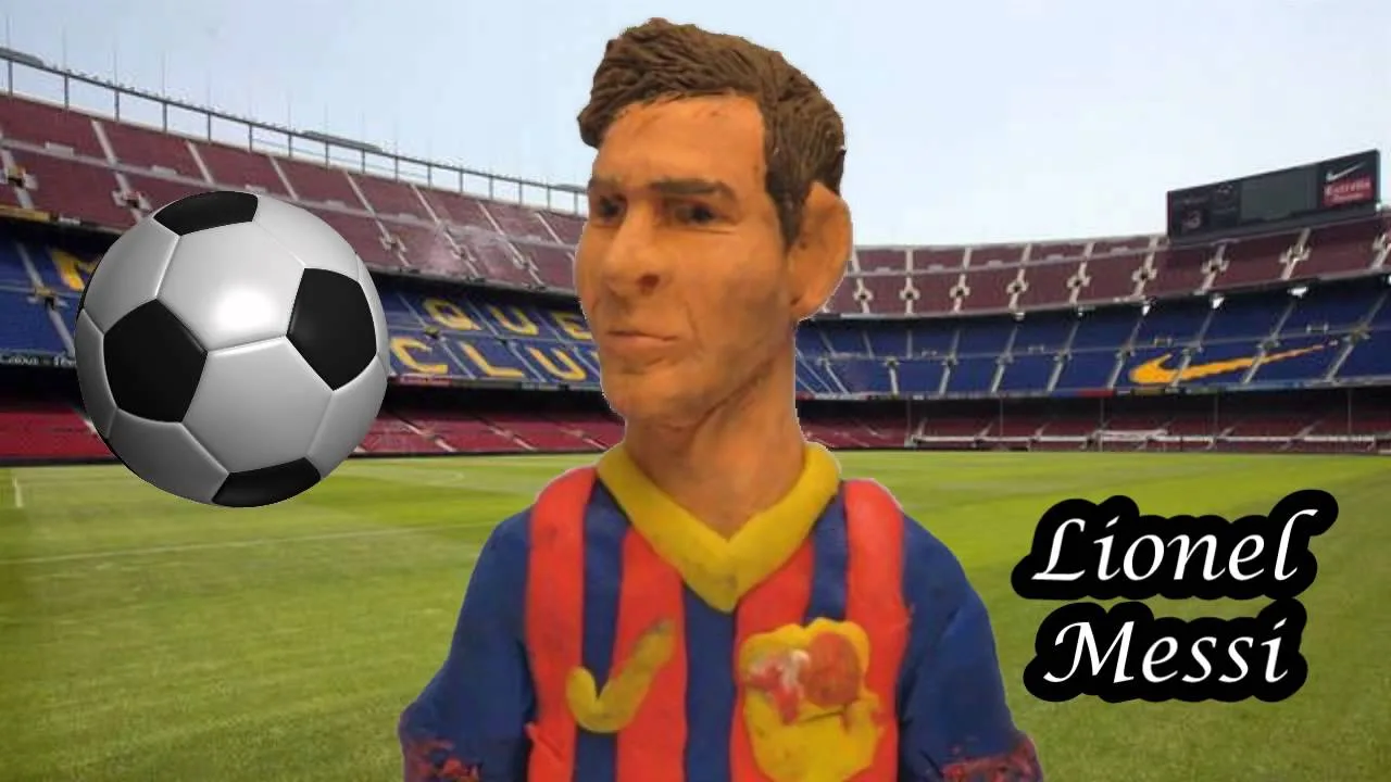 Lionel Messi – corto animado en plastilina – stop motion