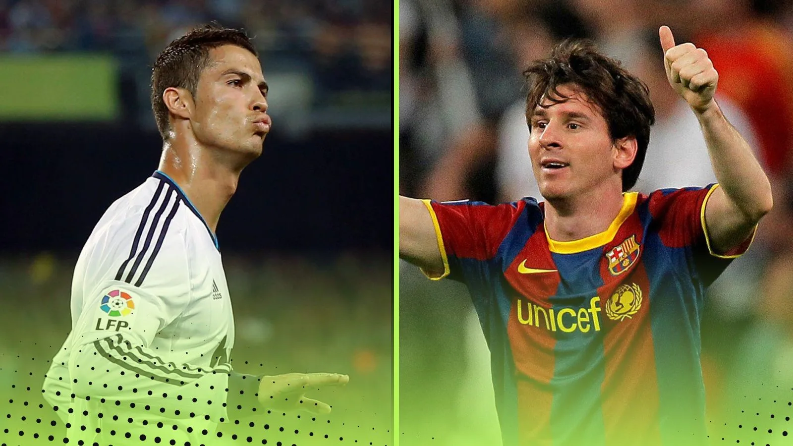 Lionel Messi vs Cristiano Ronaldo: les disques classiques comparés