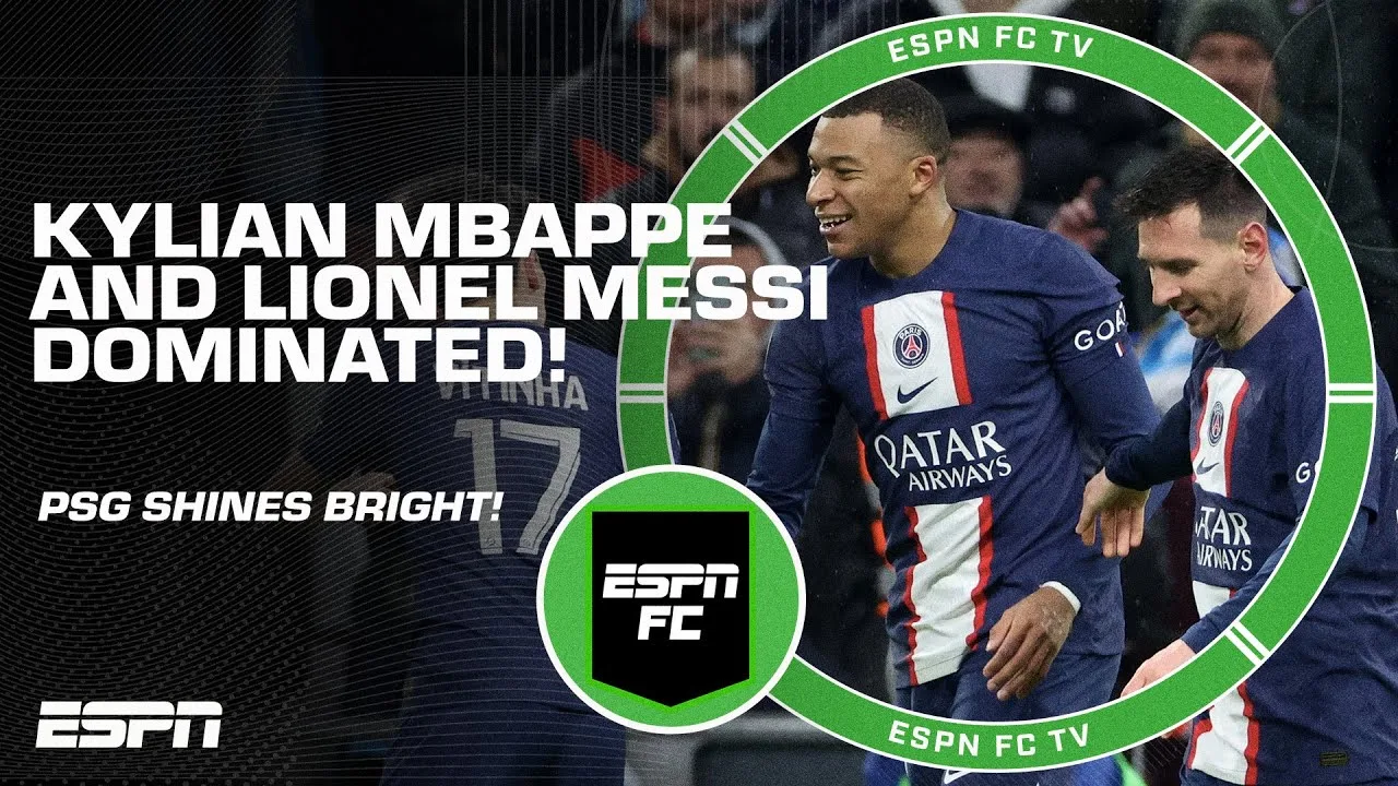 It was the Kylian Mbappe & Lionel Messi show in PSG’s win