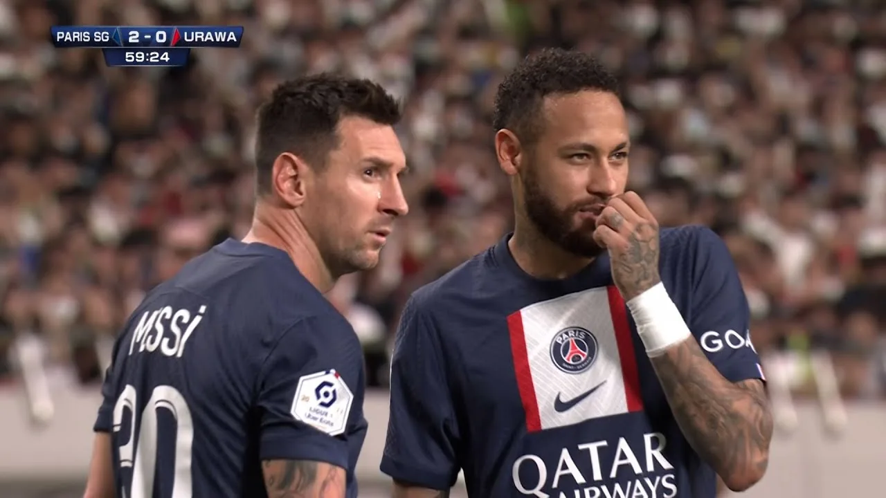 Neymar and Lionel Messi SHOW vs URAWA REDS DIAMONDS |