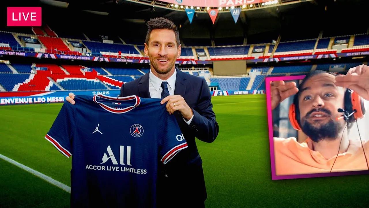 🔴 LIVE! Leo Messi PSG Presentation watch party