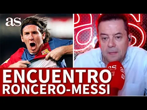 TOMÁS RONCERO pidió a LEO MESSI FICHAR por el REAL MADRID |