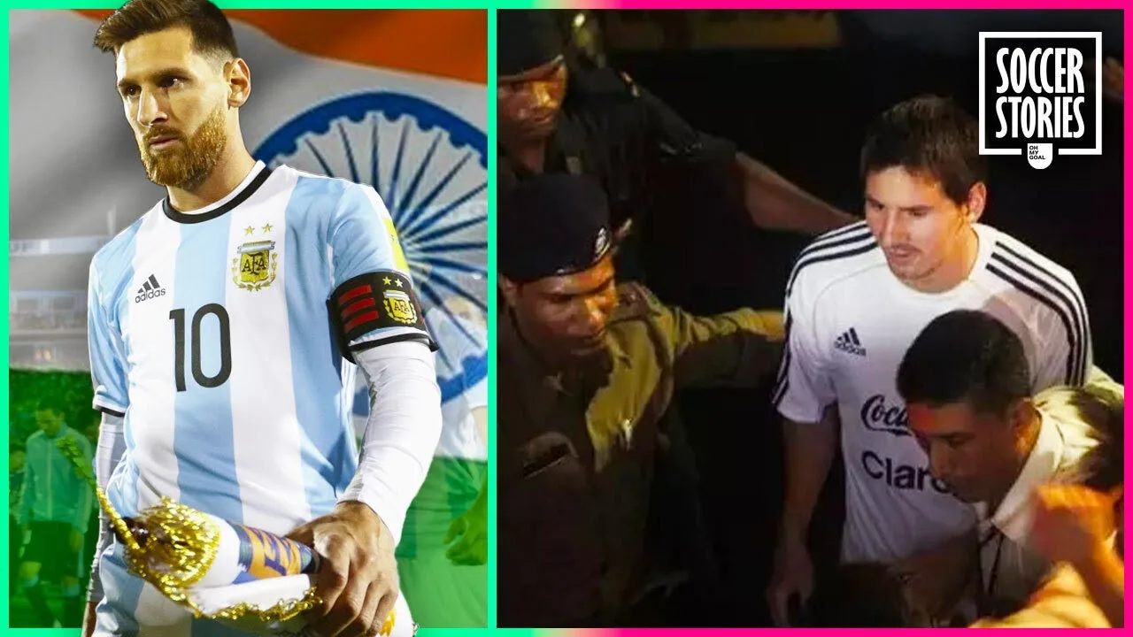 The Day Leo Messi Played In India And Sent The Crowd
