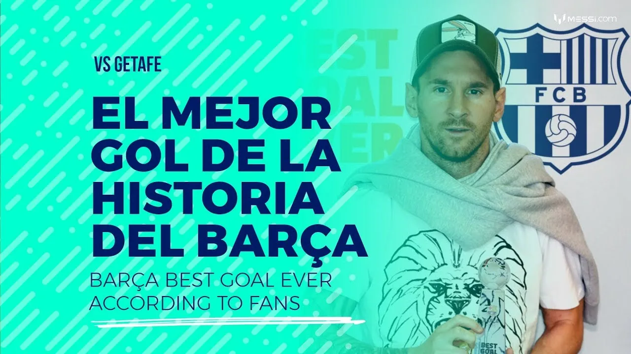 Messi a Getafe: el mejor gol de la historia del Barça según