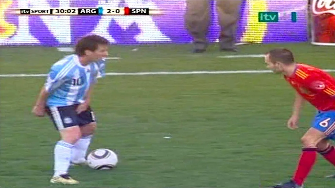 Lionel Messi vs Spain (Friendly) 2010-11 English Commentary