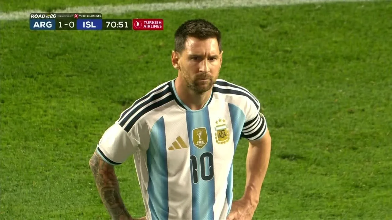 Lionel Messi prend le terrain et marque immédiatement lors de la dernière mise au point potentielle de sa carrière pour la Coupe du monde | ESPN FC