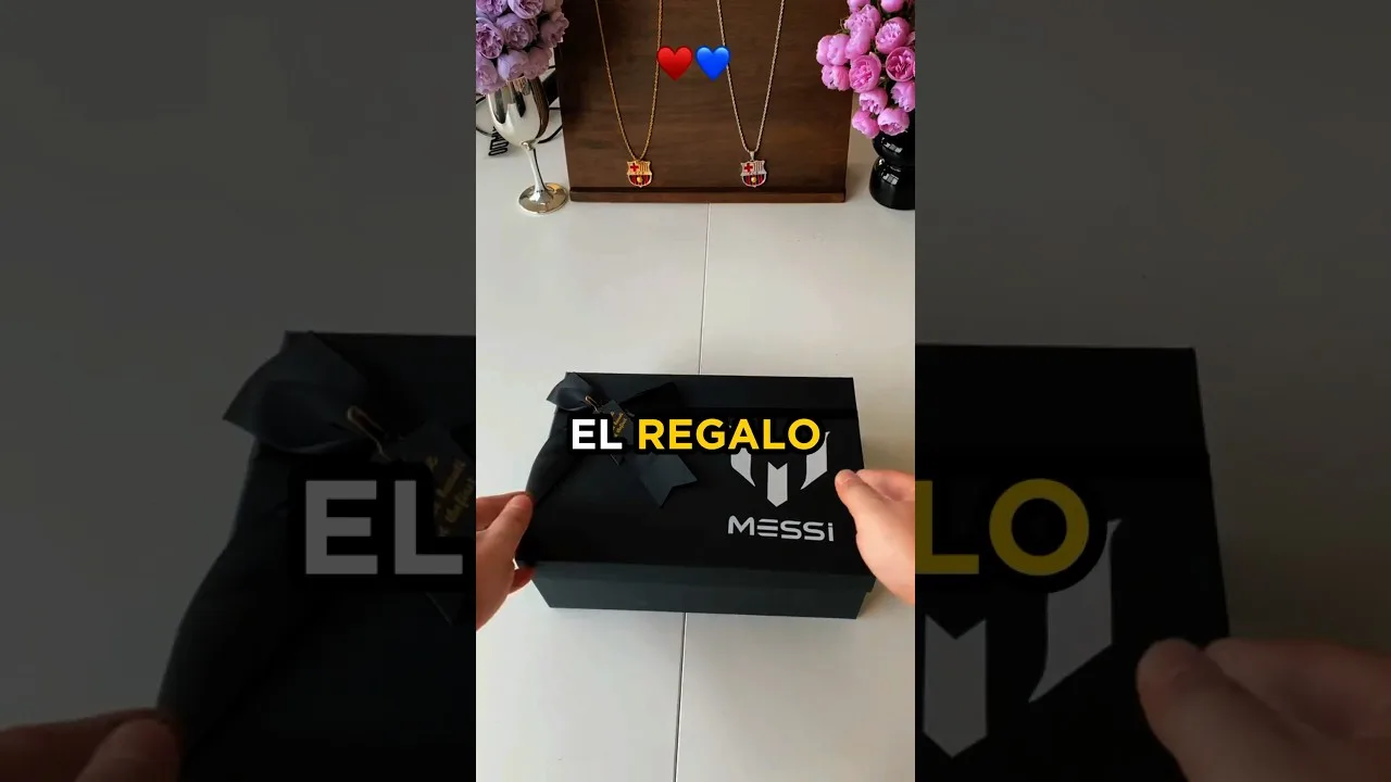 Antonela dit au cadeau que Leo Messi a fait