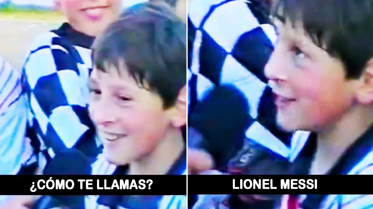 ¡La PRIMERA entrevista de Leo Messi! Messi Antes de Unirse