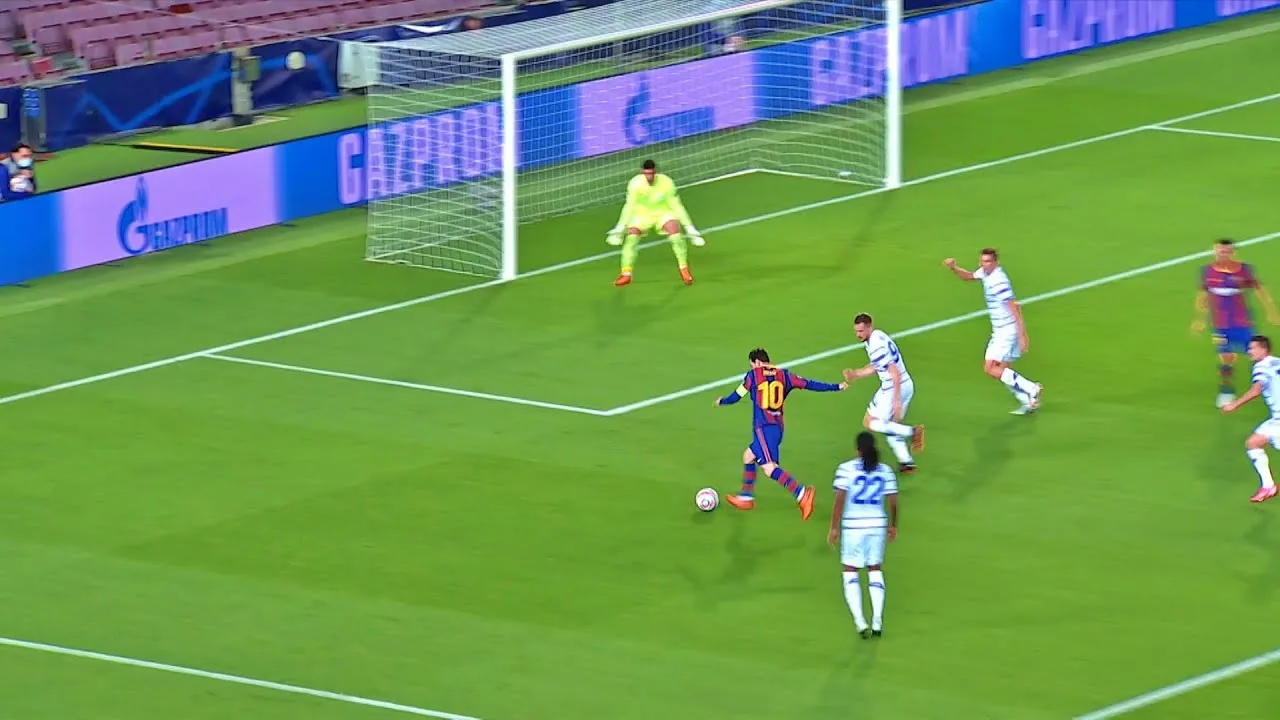 Lionel Messi Performance & Touches vs Dynamo Kiev