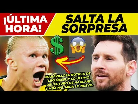 EMOTIVA NOTICIA de LEO MESSI  PELIGRO para el PSG con