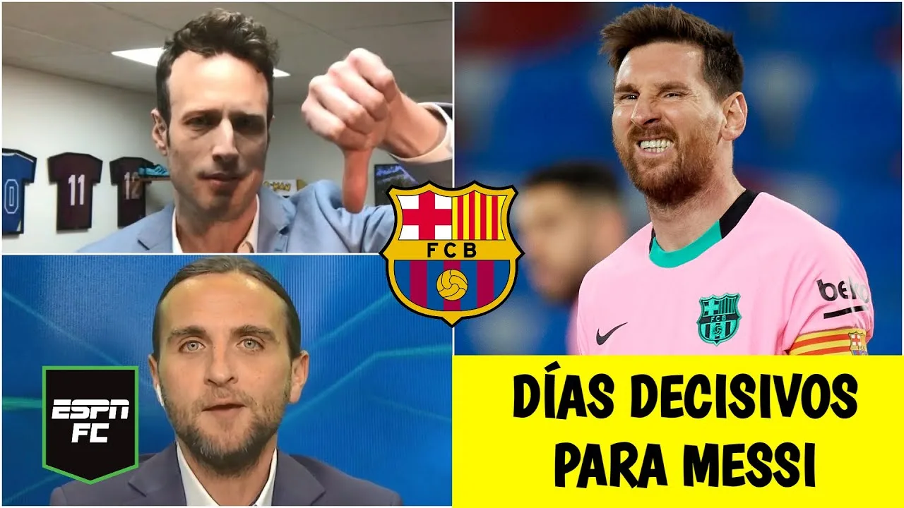 BARCELONA Futuro de Lionel Messi SIGUE en duda. ¿Se va o se