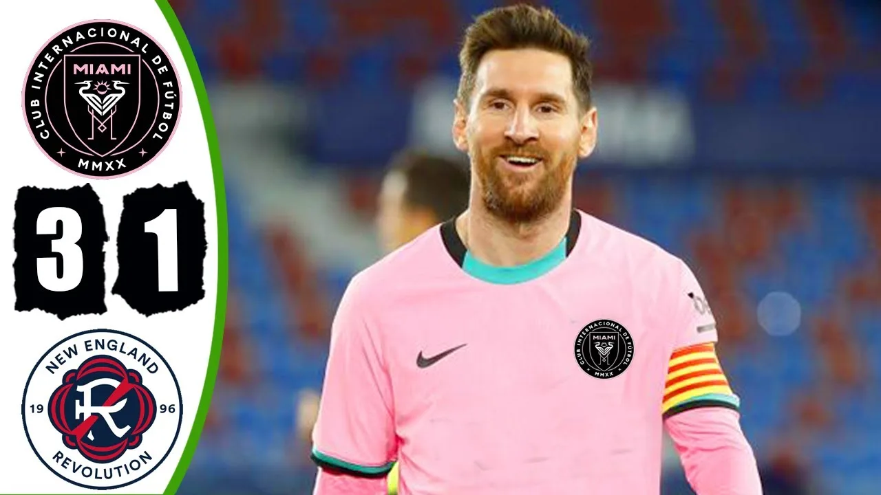 Inter Miami vs New England 1-3 Hіghlіghts & All Goals  2023