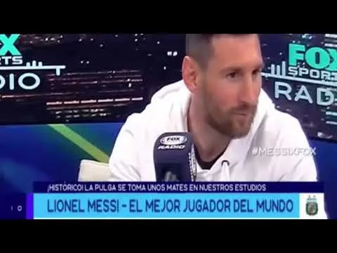 ENTREVISTA COMPLETA DE LEO MESSI EN FOX RADIO