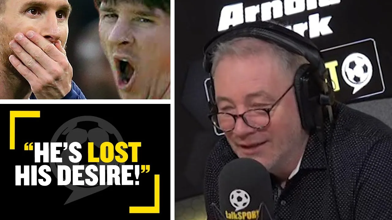 "HE'S LOST HIS DESIRE!" Ally McCoist wants to