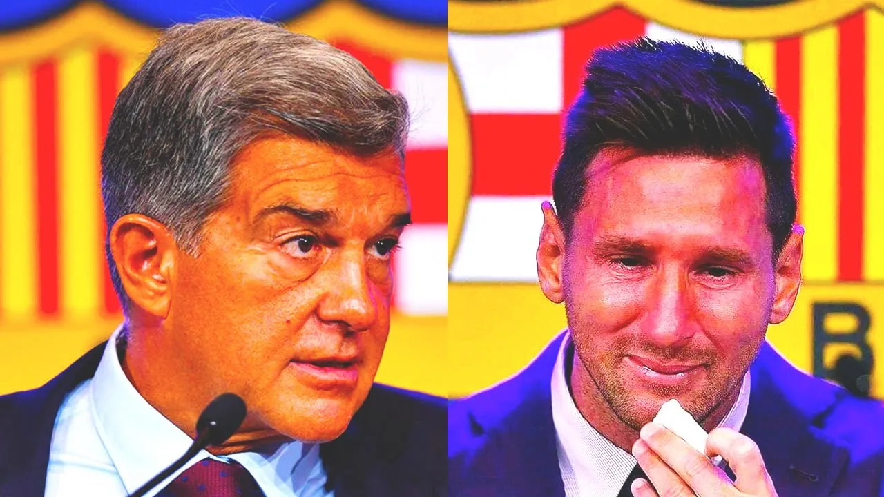 ¡ASÍ ES COMO LAPORTA TRAICIONÓ A MESSI! ¡LA IMPACTANTE