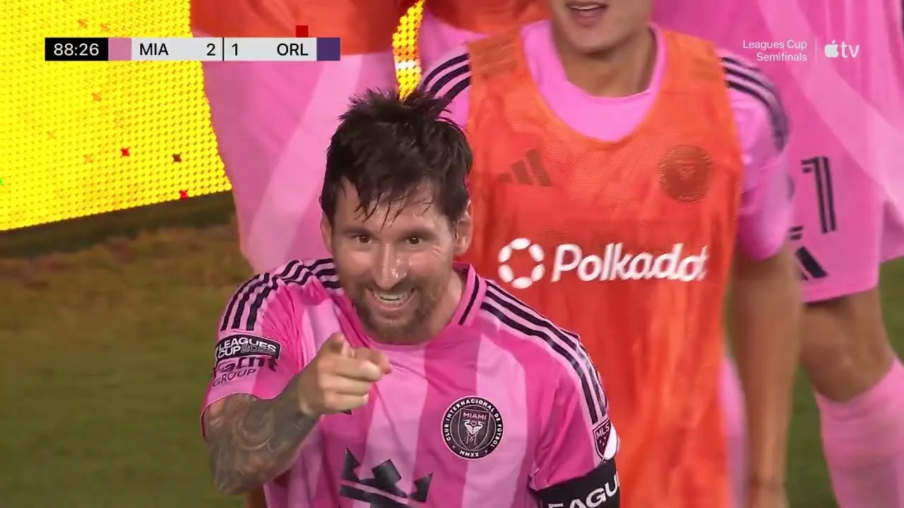 Objectif de bris d’égalité de Messi! La foule inter Miami éclate dans les chants de Messi