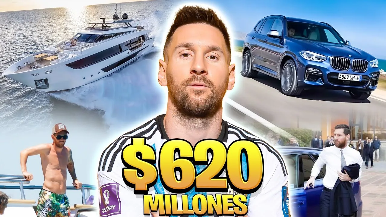 Así es la vida lujosa de LIONEL MESSI  | Coches, Mansiones,