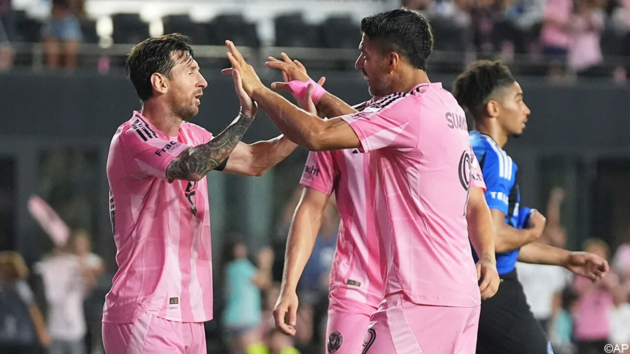 Comme dans leur apogée à Barcelone: ​​Lionel Messi et Luis Suarez marquent tous les deux 2 buts