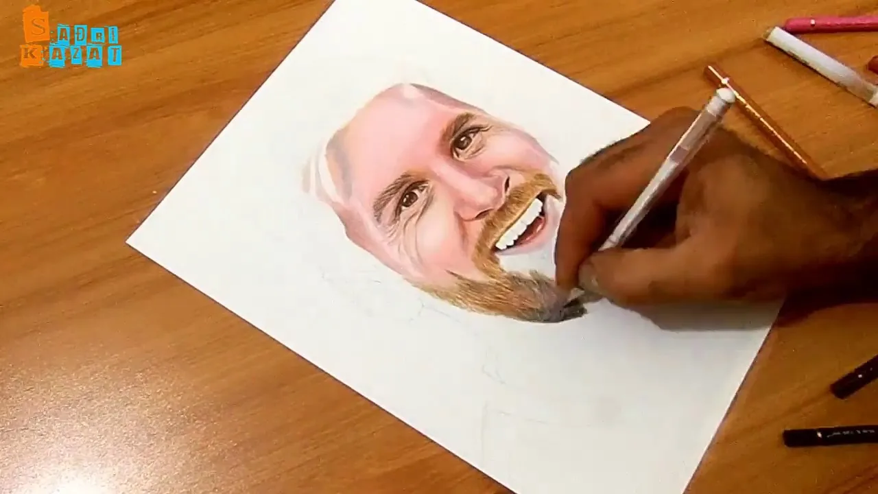 Speed Drawing Lionel Messi 2018