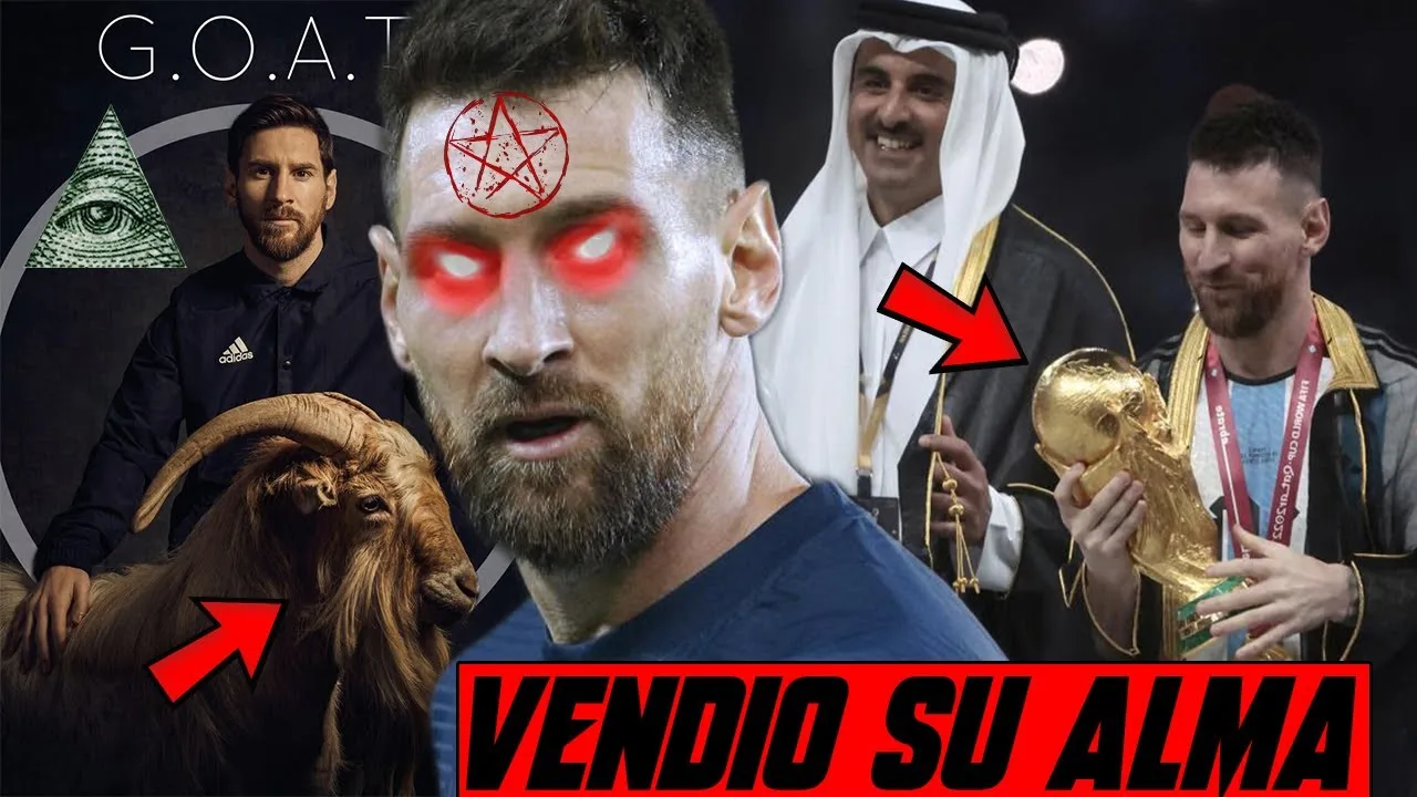 LEO MESSI VENDE SU ALMA AL DIABLO POR GANAR EL MUNDIAL