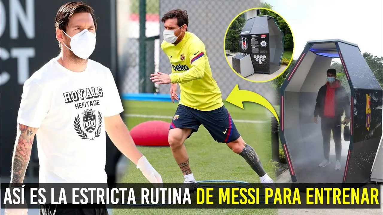 ASÍ ES LA ESTRICTA RUTINA DE LEO MESSI PARA IR A ENTRENAR