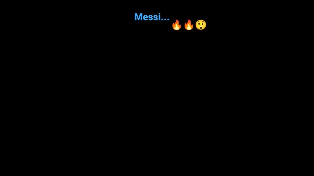 What a beautiful goal from Leo Messi…..?