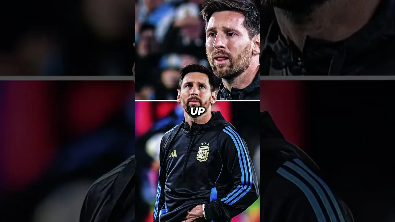 Messi scored a brace and cried in his last ever game in Argentina.😢💔