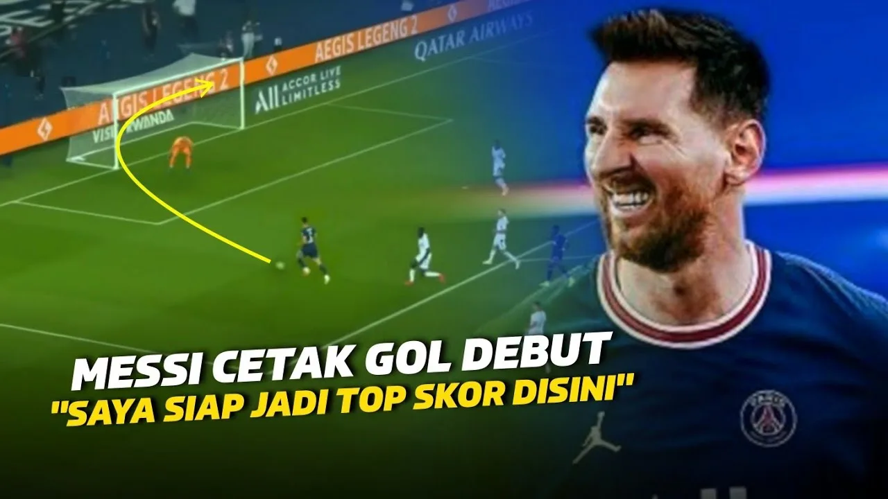 MESSI DI PSGDetik Detik Lionel Messi Berhasil Cetak Gol