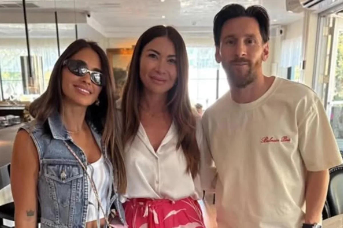 Il a pris une photo avec Lionel Messi et a révélé que ses cheveux étaient déjà « indompitables »