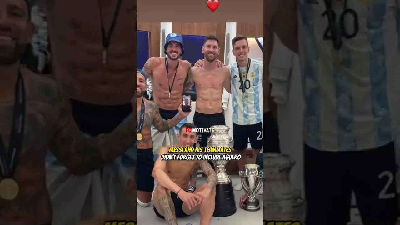 Leo Messi & Argentina squad didn’t forget about Aguero