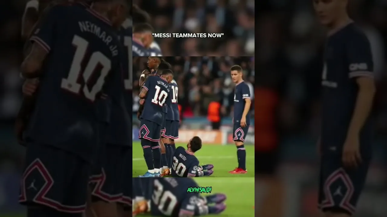 When Messi teammates used to protect him