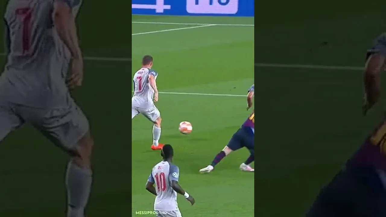 AMAZING FREEKICK FROM LEO MESSI #messi #barcelona #shorts