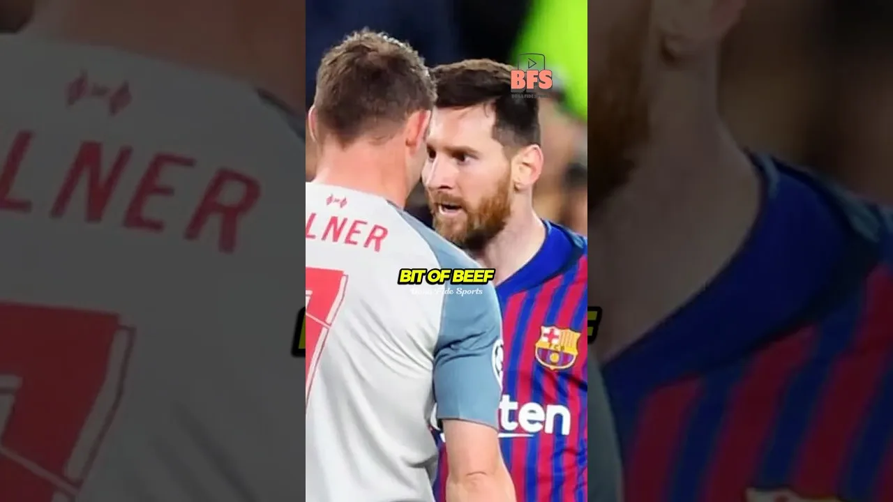Lionel Messi a traité James Milner d’âne 😳