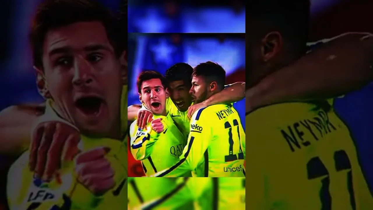 Respectez leur amitié 💞 Leo Messi, Neymar Jr et Luis Suarez 💥 # Barcelone #messi #neyMarjr